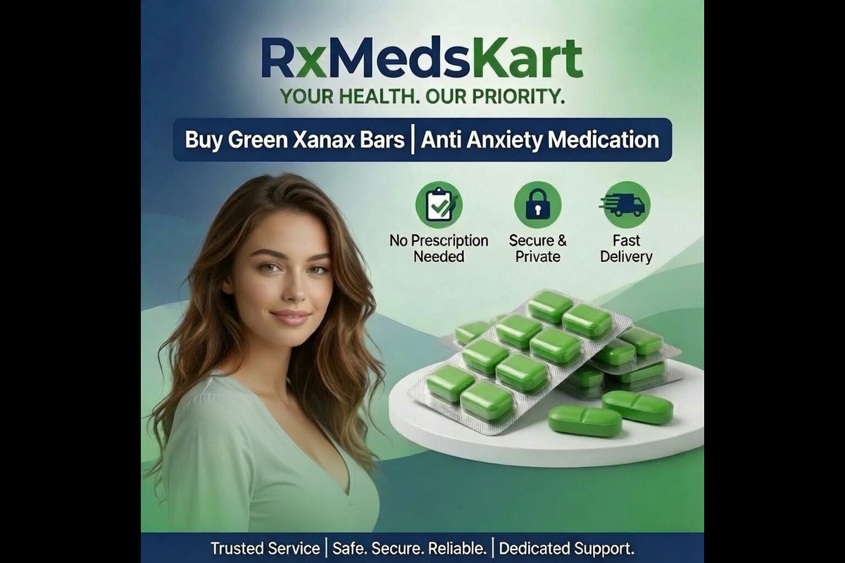 Buy Green Xanax Bars | Anti Anxiety Medication | RxMedsKart