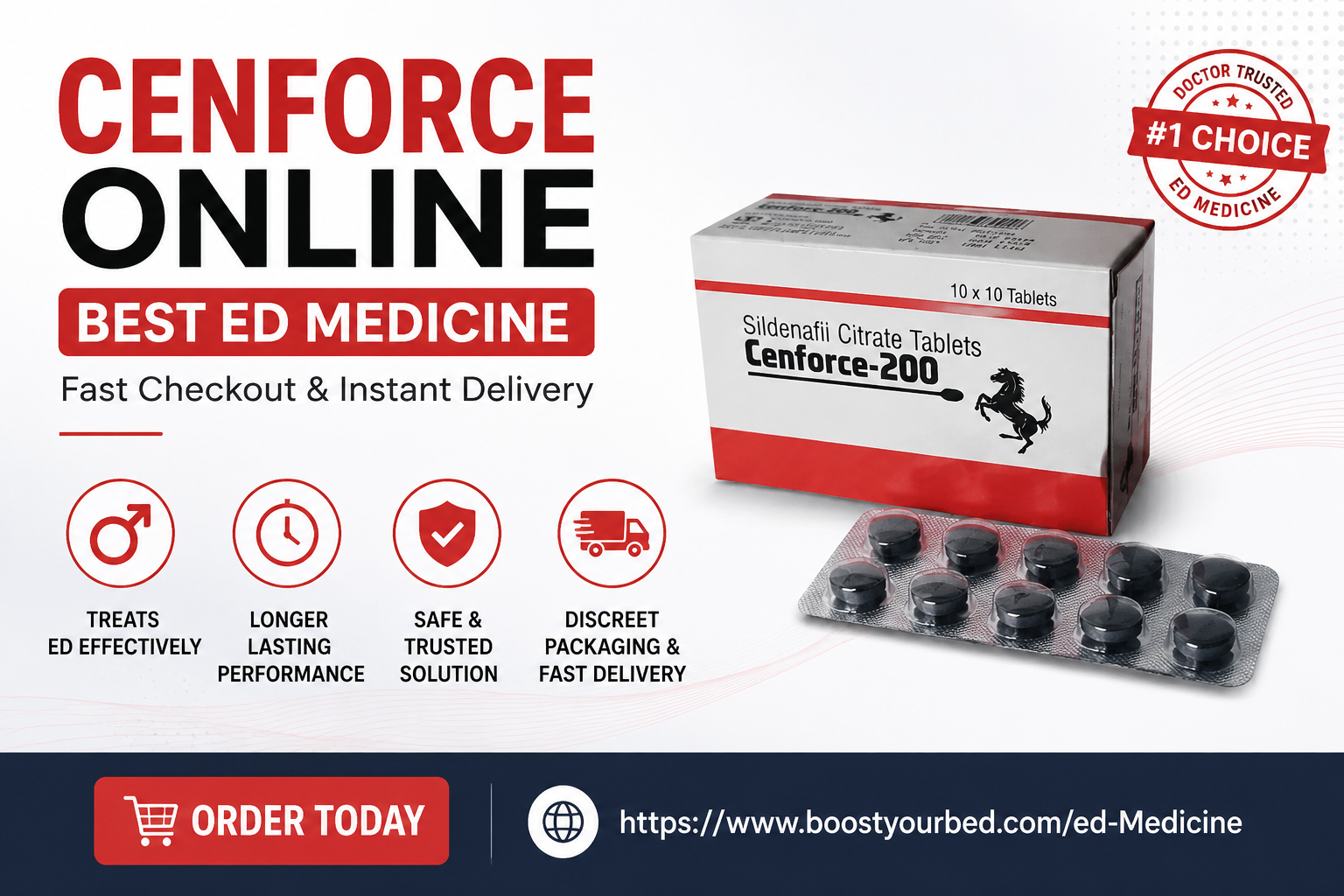 How To Buy Cenforce 200mg Online For Erectile Dysfunction Treatment - Complete Guide