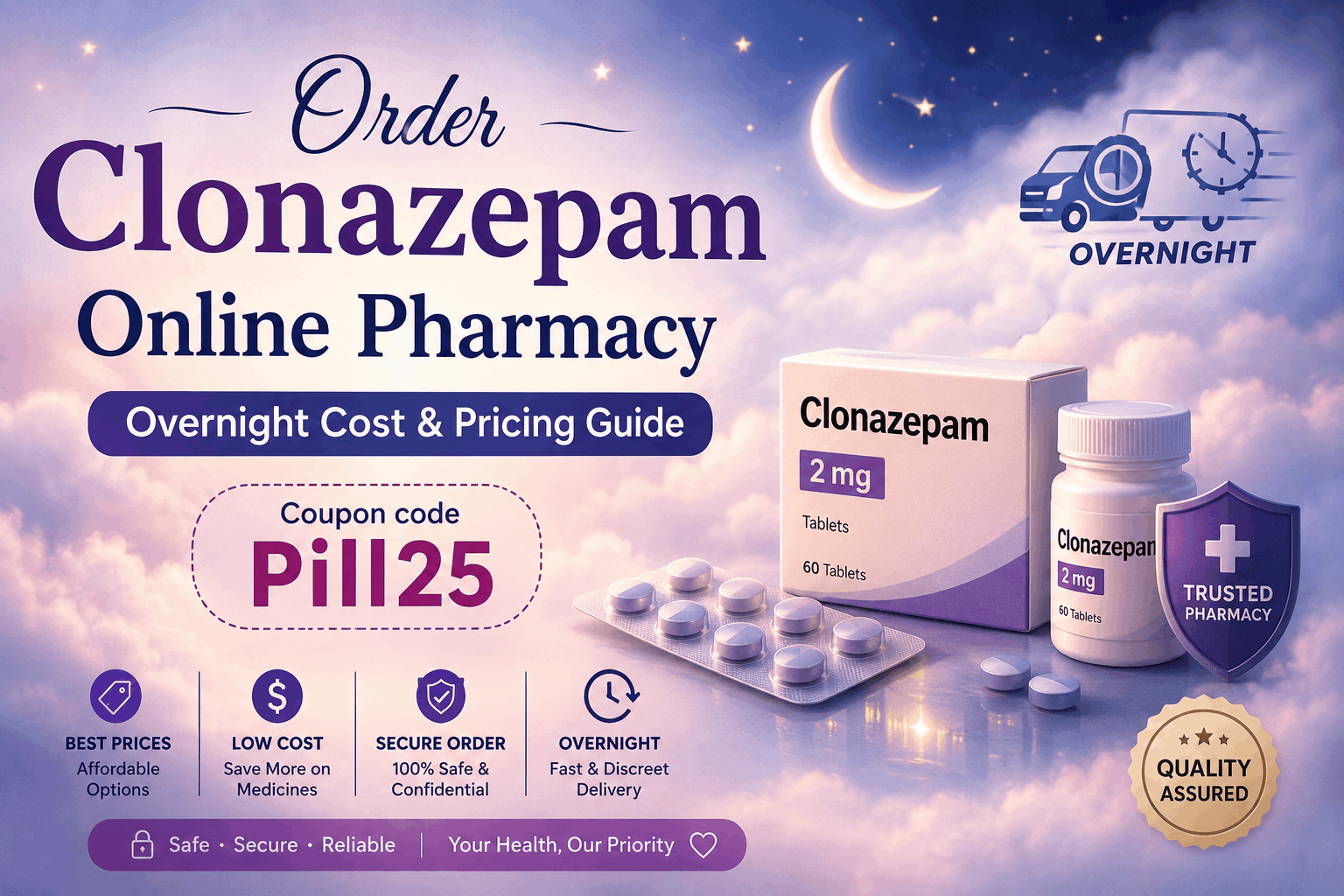Order Clonazepam Online Pharmacy Overnight Cost & Pricing Guide