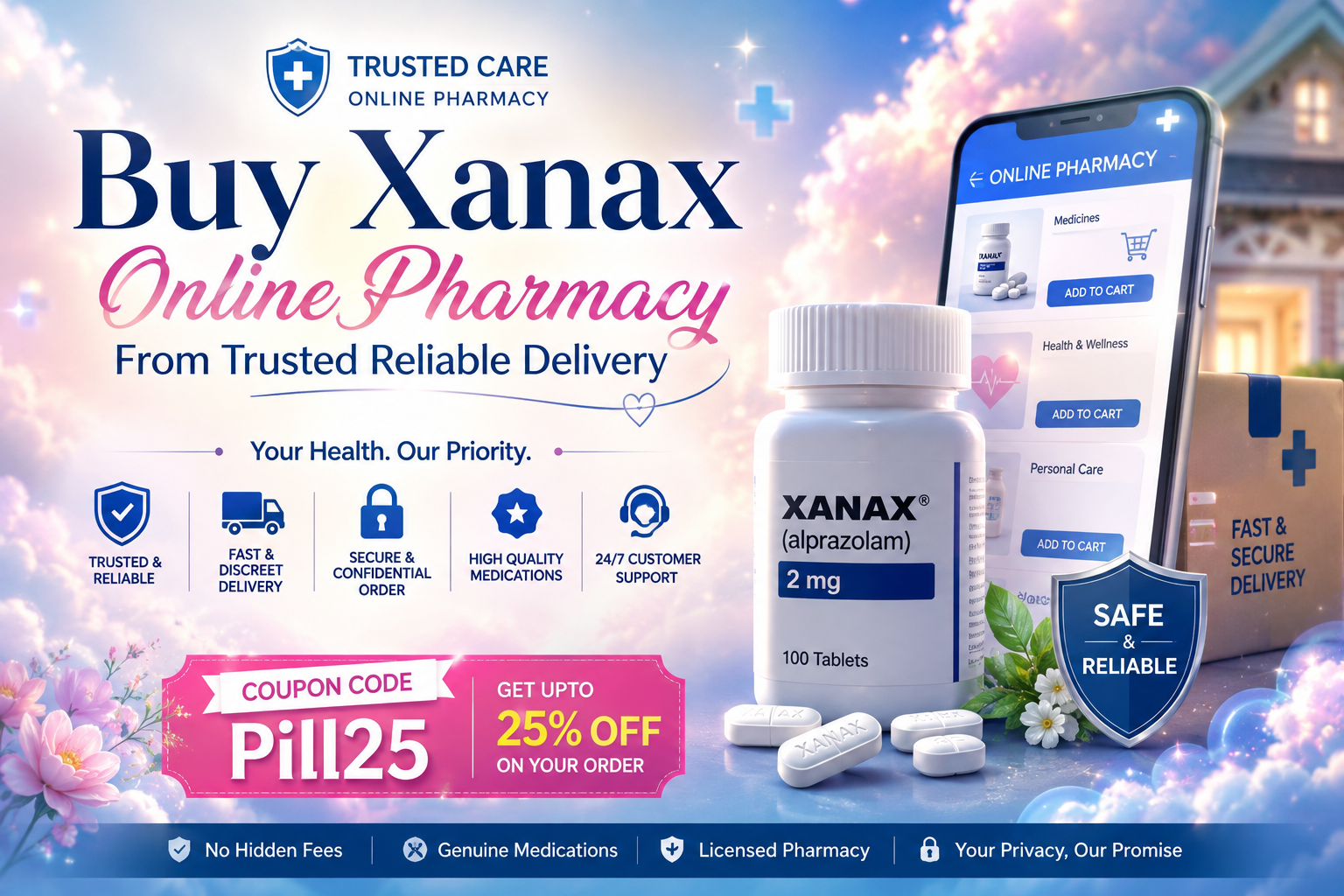 Buy Xanax Online Pharmacy From Trusted Reliable Delivery