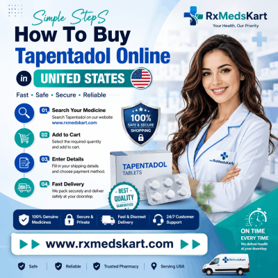Simple StepS How To Buy Tapentadol Online in UNITED STATES