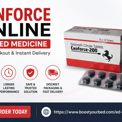 How To Buy Cenforce 200mg Online For Erectile Dysfunction Treatment - Complete Guide
