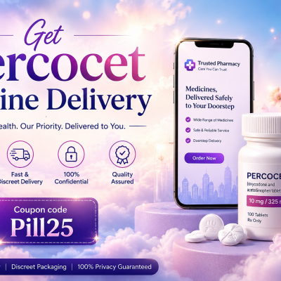 Get Percocet Online Pharmacy Clinical By Confidential & Discreet Delivery