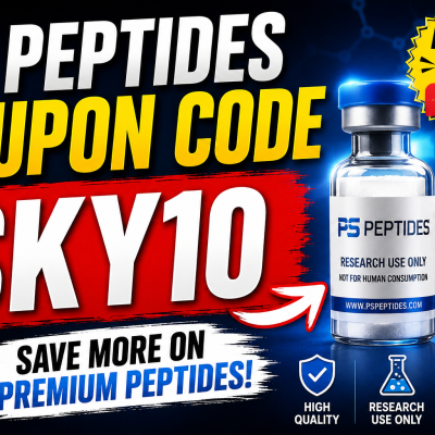 Ps peptides coupon code is GET55 | get 10% OFF (savings)