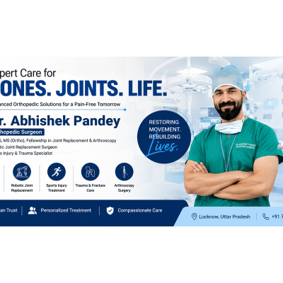 Trusted Orthopedic Doctor in Lucknow | Dr. Abhishek Pandey