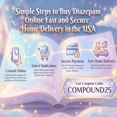 Simple Steps to Buy Diazepam Online Fast and Secure Home Delivery in the USA